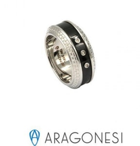 Anello uomo acciaio Aragonesi