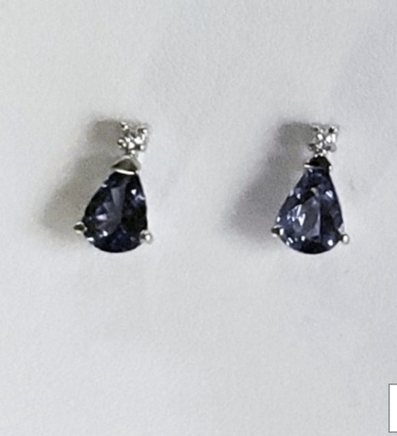 Orecchini tanzanite BIBIGI